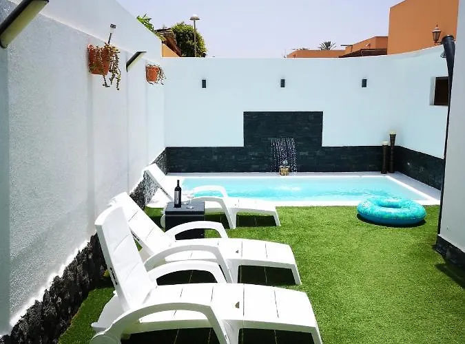 Villa Sunny Paradise, Heater Pool Corralejo